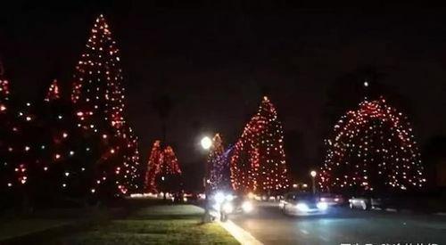 圣诞树巷,梦幻童话般的冬日仙境